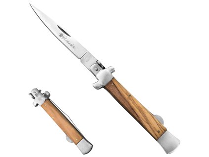 Zavírací nůž stiletto "ITALIAN OLIVE WOOD"