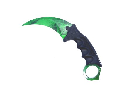 Karambit "CLAW OF T-REX - JUNGLE" zelený (CS:GO edice)