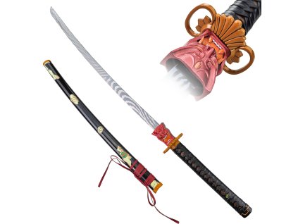 Ocelová katana "Onimaru Kunitsuna Black" - Valorant