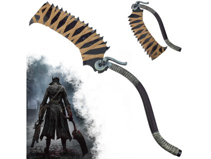 Skládací ocelová zbraň "SAW CLEAVER" - Bloodborne