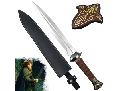 Hobití ocelový meč Samvěda Křepelky "BARROW BLADE" - Pán Prstenů/Hobit