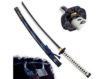 Ocelová katana "JIN'S HONOR" - Ghost of Tsushima