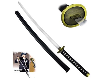 Ocelová katana Aki Hayakawa "NAIL SWORD" - Chainsaw Man
