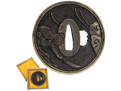 Náhradní záštita pro samurajské meče "ONI TSUBA"