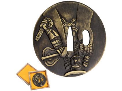 Náhradní záštita pro samurajské meče "SAMURAI TSUBA"