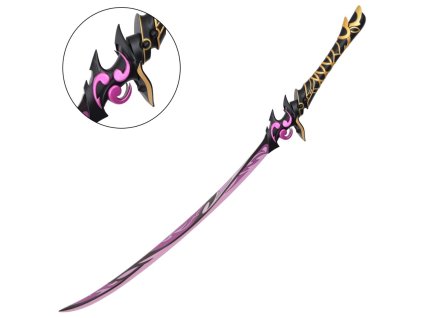 Meč Raiden Shogun Musou Isshin Genshin Impact - Replika