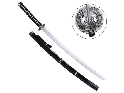 katana ornamentale con lama in bamboo zs316 wd