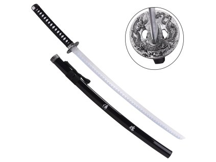 katana ornamentale con lama in bamboo zs317 wd