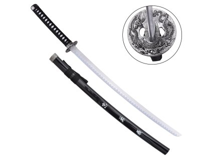 katana ornamentale con lama in bamboo zs319 wd