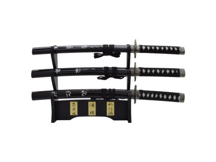 set ornamentale tanto 3 pezzi con stand da tavolo zs320