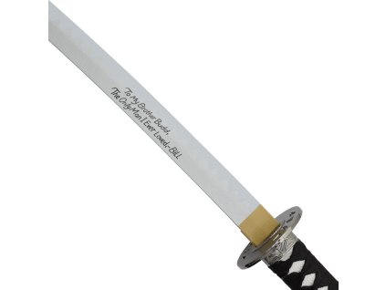 katana ornamentale con lama in bamboo zs320 dwd