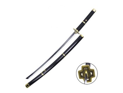 katana ornamentale con lama in bamboo zs510 wood