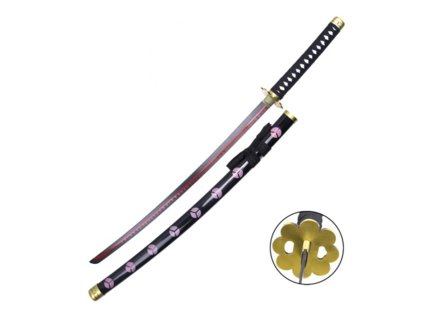 katana ornamentale con lama in bamboo zs511 wood
