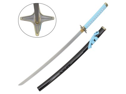 katana ornamentale con lama in bamboo zs520 wood