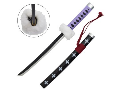 mini katana ornamentale in bamboo con stand zs521vmi wd