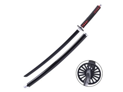 katana ornamentale con lama in bamboo zs650 wood