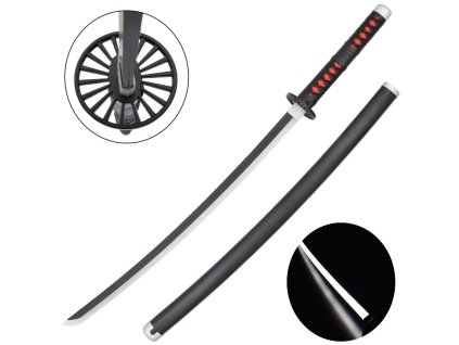 Led Svietiaca Katana Tanjiro Kamado Ninchirin Demon Slayer Kimetsu No Yamba - Replika