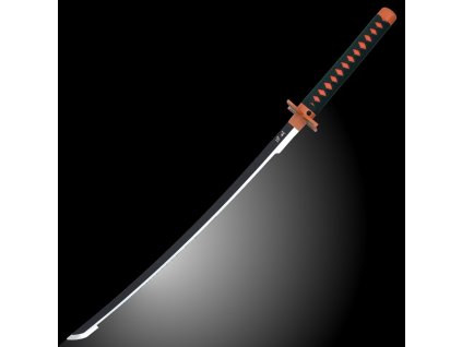 katana ornamentale con illuminazione led zs658gd