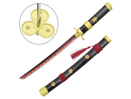 mini katana ornamentale con stand zs661b mini