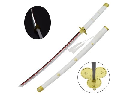 katana ornamentale con illuminazione led versione bamboo zs661wgdwd ls