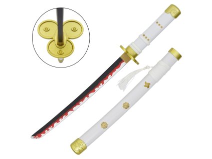 mini katana ornamentale in bamboo con stand zs661wmi wd