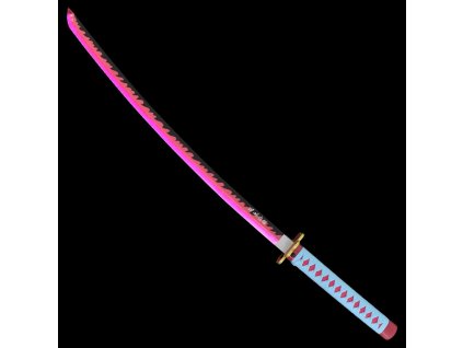 katana ornamentale con illuminazione led zs662gd
