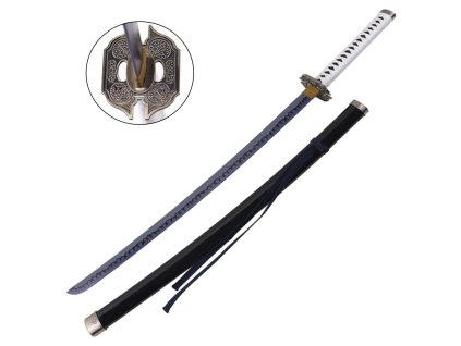 katana ornamentale con lama in bamboo zs687wd