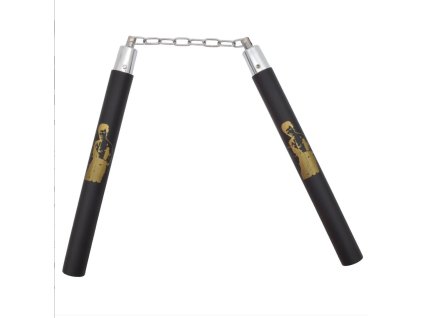 Tréningové nunčaky plastové Golden Fighter 30.5cm