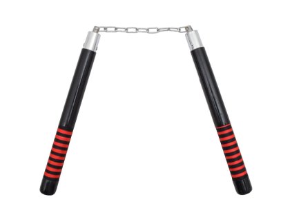 Dlhé nunčaky Red-Black 31cm