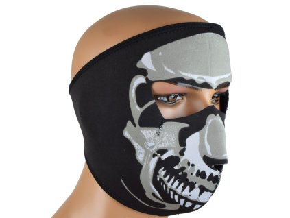 Neoprénová maska “Black Skull”