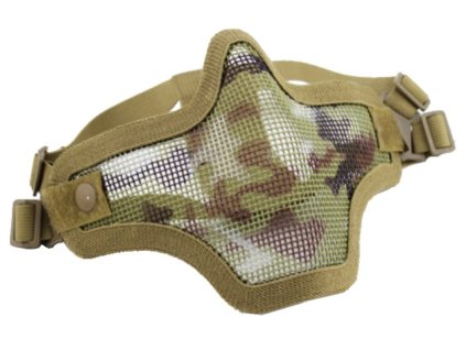 Ľahká maska s oceľovou mriežkou “Camouflage”