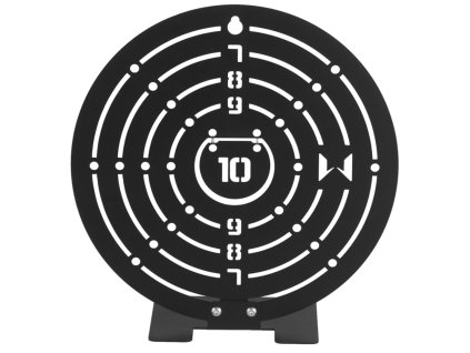 Kovový terč 23 x 24 so závesným stredom