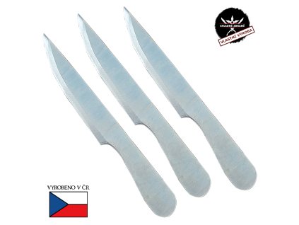 16798 3 sada velkych vrhacich nozu non spin throw zinek 3 kusy