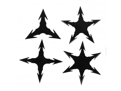 Sada vrhacích hvězdic "MARKSMANN" 4 kusy!!!