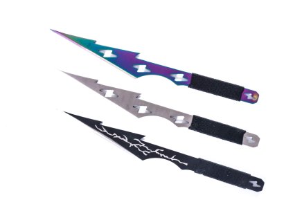 Sada 3 vrhacích nožů "LIGHTNING"