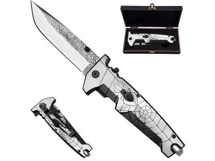 Velký zavírací nůž "SPIDER-MAN" s krabičkou II.jakost