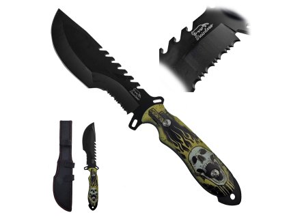 Všestranný pevný nůž "GANG LEADER"