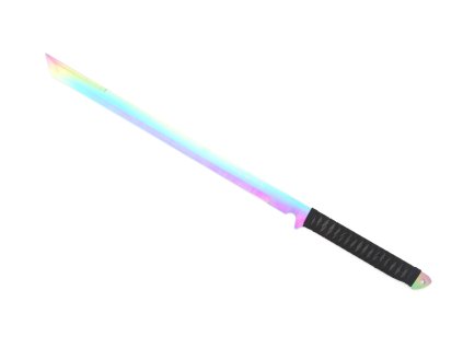 Wakizashi mačeta "RAINBOW EDGE"