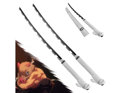 Nichirin Katana "INOSUKE HASHIBARA"  Demon Slayer - pár (2 kusy)