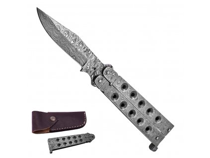 Damaškový motýlek "DEATH´S HEAD HAWKMOTH" - motýlek