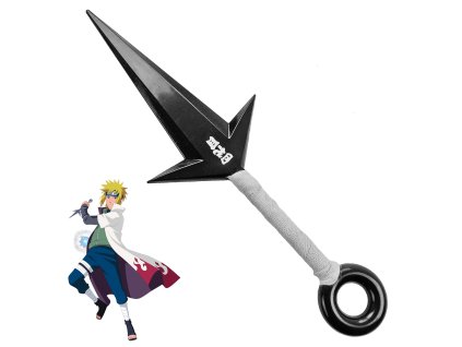 Bleskový kunai "NAMIKAZE MINATO" Naruto - Bílý