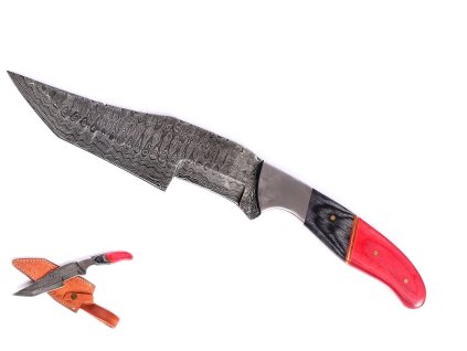 Damaškový nůž s dvojitým výbrusem "TWO FACES"