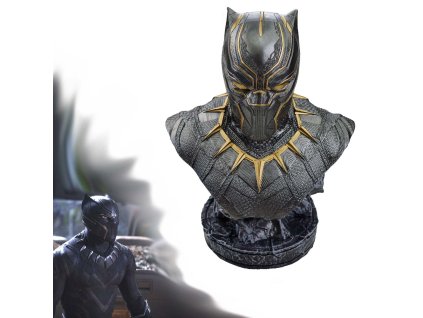 Detailní busta "BLACK PANTHER" pryskyřice - MARVEL