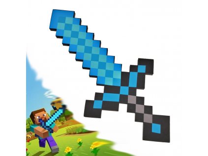 Minecraft diamantový meč "DIAMOND SWORD"
