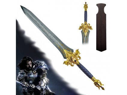 Meč krále Llanea "KING OF STORMWIND" Warcraft