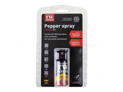 Pepřový sprej "TW1000 PEPPER-JET MAN" 40 ml Single-Pack