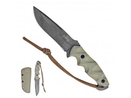 Taktický pevný nůž "THIRD - TACTIC KNIFE" s pevným pouzdrem