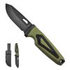 Taktický pevný nůž "SOLDIER GREEN" s plastovým pouzdrem