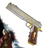 MĚKČENÁ DANTEHO PISTOLE "IVORY" - DEVIL MAY CRY
