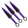 Vrhací nože "PURPLE RAIN" - 3 ks
